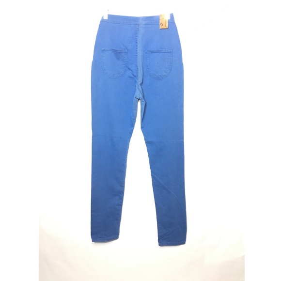 Aphrodite Periwinkle Blue High Waist Skinny Jeans - Picture 3 of 8